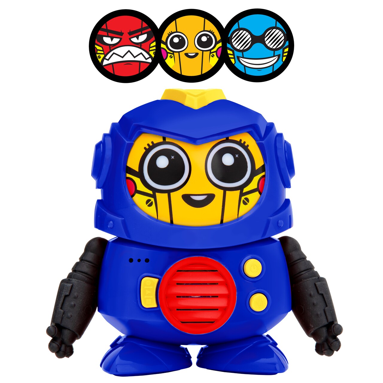Power Your Fun Tok Tok Mini Voice Changer Robot Toy for Kids - Blue
